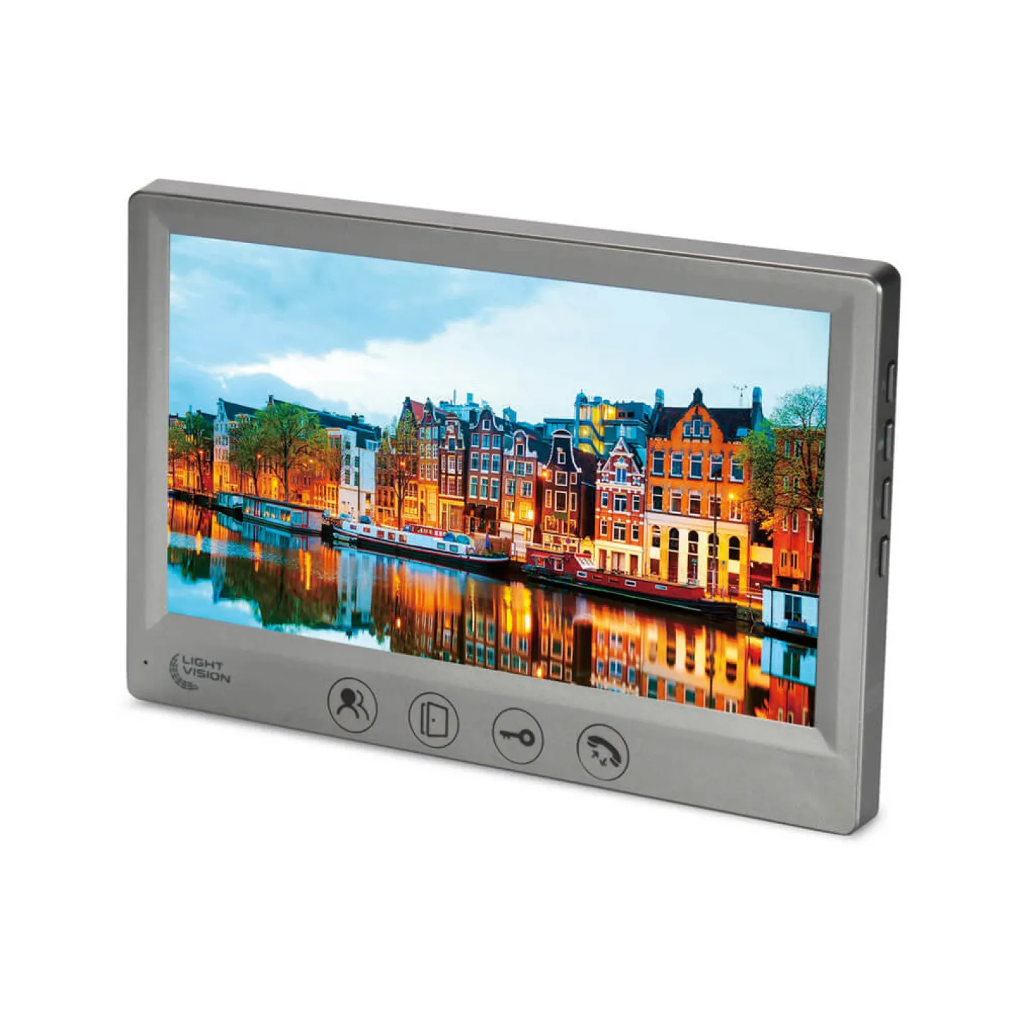 Відеодомофон 7" Light Vision Amsterdam FHD Grey - Фото 1